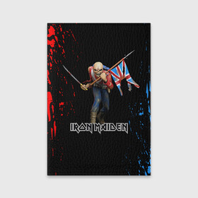 Обложка для паспорта матовая кожа с принтом IRON MAIDEN | АЙРОН МЕЙДЕН (Z) в Рязани, натуральная матовая кожа | размер 19,3 х 13,7 см; прозрачные пластиковые крепления | dave | iron maiden | murray | music | percy harris | rock | адриан смит | айрон мэйден | брюс дикинсон | дэйв мюррей | железная дева | музик | нико макбрэйн | рок | стив харрис | ужасы | хеви метал | яник герс