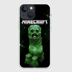 Чехол для iPhone 13 mini с принтом CREEPER 3D | MINECRAFT 3D (Z) в Рязани,  |  | block | creeper | cube | minecraft | minecraft nature | minecraft skin | minectaft skins | mobs | pixel | tnt | underground | блок | геометрия | крафт | крипер | кубики | майнкрафт | пиксели | тнт