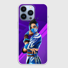 Чехол для iPhone 13 Pro с принтом Fortnite Blue Jade в Рязани,  |  | art | blue jade | character | fortnite | game | skin | арт | игра | персонаж | синяя джейд | скин | фортнайт