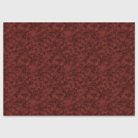 Поздравительная открытка с принтом Терракотовый мраморный узор  в Рязани, 100% бумага | плотность бумаги 280 г/м2, матовая, на обратной стороне линовка и место для марки
 | гранит | каменный | коричневый | модный | мрамор | мраморный узор | современный | террактовый