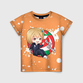 Детская футболка 3D с принтом Yachi Hitoka | Haikyu | Волейбол (Z) в Рязани, 100% гипоаллергенный полиэфир | прямой крой, круглый вырез горловины, длина до линии бедер, чуть спущенное плечо, ткань немного тянется | haikuu | haikyu | haikyuu | yachi hitoka | волейбол | сёё | сёё хината | спортивная манга | хайку | хайкю | хината