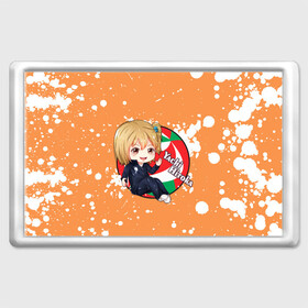 Магнит 45*70 с принтом Yachi Hitoka | Haikyu | Волейбол (Z) в Рязани, Пластик | Размер: 78*52 мм; Размер печати: 70*45 | haikuu | haikyu | haikyuu | yachi hitoka | волейбол | сёё | сёё хината | спортивная манга | хайку | хайкю | хината