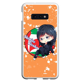 Чехол для Samsung S10E с принтом Shimizu Kiyoko | Haikyu | Волейбол (Z) в Рязани, Силикон | Область печати: задняя сторона чехла, без боковых панелей | haikuu | haikyu | haikyuu | kiyoko | shimizu | shimizu kiyoko | волейбол | спортивная манга | хайку | хайкю