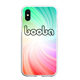 Чехол для iPhone XS Max матовый с принтом BOOBA LOGO | БУБА ЛОГО (Z) в Рязани, Силикон | Область печати: задняя сторона чехла, без боковых панелей | Тематика изображения на принте: baby | booba | buba | gnom | logo | буба | гном | гномик | детям | для ребенка | лого | логотип | мультик | ребенку