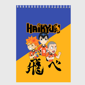 Скетчбук с принтом Хайку | Haikyu | Волейбол (Z) в Рязани, 100% бумага
 | 48 листов, плотность листов — 100 г/м2, плотность картонной обложки — 250 г/м2. Листы скреплены сверху удобной пружинной спиралью | haikuu | haikyu | haikyuu | волейбол | спортивная манга | хайку | хайкю