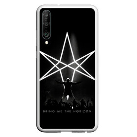 Чехол для Honor P30 с принтом Bring Me the Horizon концерт в Рязани, Силикон | Область печати: задняя сторона чехла, без боковых панелей | Тематика изображения на принте: bmth | bring me the horizon | horizon | группы | музыка | рок