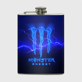 Фляга с принтом MONSTER ENERGY МОЛНИЯ в Рязани, металлический корпус | емкость 0,22 л, размер 125 х 94 мм. Виниловая наклейка запечатывается полностью | monster | monster energy | монстер | монстер енерджи | монстер енэрджи | монстер энерджи | энергетик | энергетический напиток