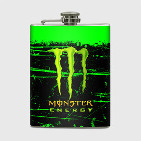 Фляга с принтом MONSTER ENERGY NEON LOGO в Рязани, металлический корпус | емкость 0,22 л, размер 125 х 94 мм. Виниловая наклейка запечатывается полностью | monster | monster energy | монстер | монстер енерджи | монстер енэрджи | монстер энерджи | неон | энергетик | энергетический напиток