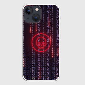 Чехол для iPhone 13 mini с принтом Dead Matrix в Рязани,  |  | другая реальность | матрица | фильмы | череп