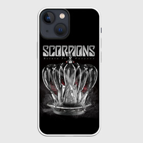 Чехол для iPhone 13 mini с принтом SCORPIONS в Рязани,  |  | chainge | forever | germany | grunge | king | metal | music | punk | return | rock | scorpions | wind | ветер | германия | гранж | корона | метал | панк | перемен | рок | скорпионс | хард рок