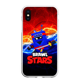 Чехол для iPhone XS Max матовый с принтом ЭШ НИНДЗЯ Ash Brawl Stars в Рязани, Силикон | Область печати: задняя сторона чехла, без боковых панелей | ash | brawl | brawl stars | brawlstars | brawl_stars | аш | бравл | бравлстарс | эш