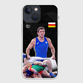 Чехол для iPhone 13 mini с принтом North Ossetia–Alania wrestling в Рязани,  |  | alania | freestyle | north | ossetia | russia | sidakov | team | wrestling | zaurbek | алания | борцы | борьба | владикавказ | вольная | заурбек | кавказ | осетия | россия | рсо | рсо алания | сидаков