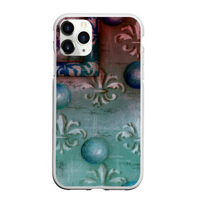 Чехол для iPhone 11 Pro матовый с принтом Объемная абстракция -  Флер-де-лис в Рязани, Силикон |  | 3d | mixed media | абстрактный | абстракция | бордовый | вручную | графика | живопись | королевская | лилия | рисунок | серый | узоры | флер де лис | шары