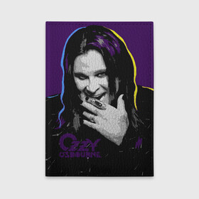 Обложка для автодокументов с принтом Ozzy Osbourne, Оззи Осборн в Рязани, натуральная кожа |  размер 19,9*13 см; внутри 4 больших “конверта” для документов и один маленький отдел — туда идеально встанут права | black sabbath | hard rock | heavy metal | john michael osbourne | ozzy osbourne | джон майкл осборн | оззи осборн | хард рок | хеви метал