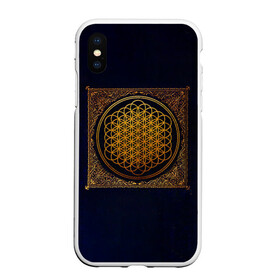 Чехол для iPhone XS Max матовый с принтом Sempiternal - BMTH в Рязани, Силикон | Область печати: задняя сторона чехла, без боковых панелей | bmth | bring me the horizon | альтернативный | бмт | бмтх | бмтш | брин | бринг | горизонт | достань для меня | дэткор | зе | метал | ми | рок | хоризон | электроник