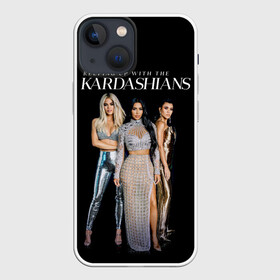 Чехол для iPhone 13 mini с принтом Сестры Кардашьян в Рязани,  |  | armenian women | family | famous | kardashians | khloe kardashian | kim kardashian | kylie jenner | sisters | армянки | знаменитые | кайли дженнер | кардашьян | ким кардашьян | семейство | сестры | хлоя кардашьян