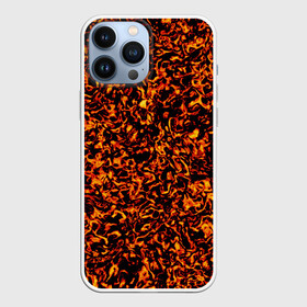 Чехол для iPhone 13 Pro Max с принтом Лавовое расторжение в Рязани,  |  | fire | flame | heat | hot | lava | light | magma | вулкан | гореть | горячий | жар | жерло | зажигать | искра | костер | красный | лава | лавовые разводы | магма | огонь | оранжевый | пламя | поджигать | пожар | пылать