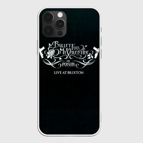 Чехол для iPhone 12 Pro с принтом The Poison: Live at Brixton - Bullet For My Valentine в Рязани, силикон | область печати: задняя сторона чехла, без боковых панелей | bullet for my valentine | jeff killed john | matthew tuck | michael paget | булет фор май валентайн | джефф убил джона | майкл пэджет | метал | музыка | мэтт | мэттью так | пуля для моей возлюбленной | рок группа