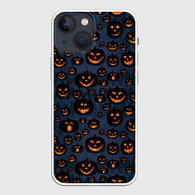 Чехол для iPhone 13 mini с принтом HALLOWEEN в Рязани,  |  | halloween | holiday | pumpkin | samayn | vampire | zombie | вампир | ведьма | вечеринка | день всех святых | зомби | карнавал | маскарад | мертвец | оборотень | привидение | самайн | светильник джека | страшный джек | труп