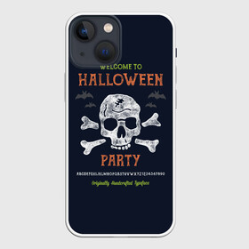 Чехол для iPhone 13 mini с принтом Halloween Party в Рязани,  |  | halloween | holiday | pumpkin | samayn | vampire | zombie | вампир | ведьма | вечеринка | день всех святых | зомби | карнавал | маскарад | мертвец | оборотень | привидение | самайн | светильник джека | страшный джек | труп