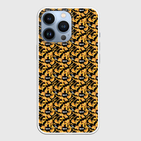 Чехол для iPhone 13 Pro с принтом Gold of Baroque. Queen. в Рязани,  |  | baroque | floral | gold | queen | style | барокко | золото | королева | стиль | цветы