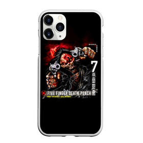 Чехол для iPhone 11 Pro матовый с принтом Five Finger Death Punch | 5FDP в Рязани, Силикон |  | 5fdp | 5фдп | ffdp | five finger death punch | ivan lewis greening | ivan moody | айвен льюис грининг | метал группа | рок группа | файв фингер дед панч | ффдп