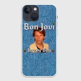 Чехол для iPhone 13 mini с принтом Jersey Boy   Bon Jovi в Рязани,  |  | bon jovi | john | альбом | арена | бон | бон джови | глэм | группа | джови | джон | метал | музыка | надпись | песни | поп | попрок | рок | рокер | смайл | солист | софт | стена | хард | хеви | хевиметал