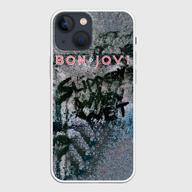 Чехол для iPhone 13 mini с принтом Slippery When Wet   Bon Jovi в Рязани,  |  | bon jovi | john | альбом | арена | бон | бон джови | глэм | группа | джови | джон | метал | музыка | надпись | песни | поп | попрок | рок | рокер | смайл | солист | софт | стена | хард | хеви | хевиметал