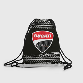 Рюкзак-мешок 3D с принтом Ducati | Дукати (Z) в Рязани, 100% полиэстер | плотность ткани — 200 г/м2, размер — 35 х 45 см; лямки — толстые шнурки, застежка на шнуровке, без карманов и подкладки | Тематика изображения на принте: audi | audi ag | corse | ducati | ducati motor holding | hypermotard | multistrada | panigale | scrambler | streetfighter | supersport | дукати | корсе | массимо борди | мото | мотокросс | фабио тальони