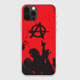 Чехол для iPhone 12 Pro Max с принтом АНАРХИЯ | СВОБОДА (Z) в Рязани, Силикон |  | anarchy | riot | rock | анархия | бунт | знаки | музыка | панки | рок | свобода | символ | символика