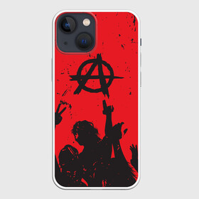 Чехол для iPhone 13 mini с принтом АНАРХИЯ | СВОБОДА (Z) в Рязани,  |  | anarchy | riot | rock | анархия | бунт | знаки | музыка | панки | рок | свобода | символ | символика