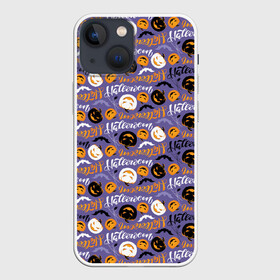 Чехол для iPhone 13 mini с принтом Halloween в Рязани,  |  | halloween | holiday | pumpkin | samayn | vampire | zombie | вампир | ведьма | вечеринка | день всех святых | зомби | карнавал | маскарад | мертвец | оборотень | привидение | самайн | светильник джека | страшный джек | труп