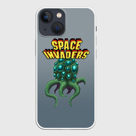 Чехол для iPhone 13 mini с принтом Space Invaders | Old game (Z) в Рязани,  |  | dendy | invaders | nintendo | shootem up | space invaders | денди | захватчики | космические захватчики | су имбэ | чужаки