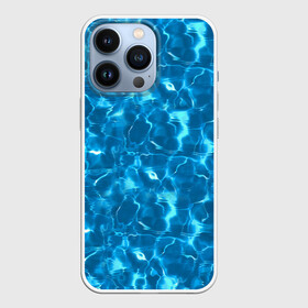 Чехол для iPhone 13 Pro с принтом Текстура Воды (Море) в Рязани,  |  | blue | ocean | pool | sea | бассейн | вода | волны | лето | море | океан | текстура | узоры