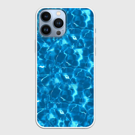 Чехол для iPhone 13 Pro Max с принтом Текстура Воды (Море) в Рязани,  |  | blue | ocean | pool | sea | бассейн | вода | волны | лето | море | океан | текстура | узоры