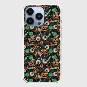 Чехол для iPhone 13 Pro с принтом Счастливого Хэллоуина в Рязани,  |  | halloween | holiday | pumpkin | samayn | vampire | zombie | вампир | ведьма | вечеринка | день всех святых | зомби | карнавал | маскарад | мертвец | оборотень | привидение | самайн | светильник джека | страшный джек | труп