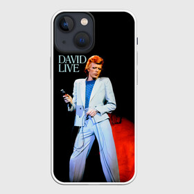 Чехол для iPhone 13 mini с принтом David Live   David Bowie в Рязани,  |  | david bowie | альтернативный | арт | боуи | глэм | девид | джаз | дэвед | дэвид | музыка | музыкант | певец | поп | психоделический | рок | соул | хард | экспериментальный | электронная | эмбиент