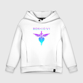 Детское худи Oversize хлопок с принтом BON JOVI NEON LOGO HEART в Рязани, френч-терри — 70% хлопок, 30% полиэстер. Мягкий теплый начес внутри —100% хлопок | боковые карманы, эластичные манжеты и нижняя кромка, капюшон на магнитной кнопке | bon jovi | have a nice day | john | альбом | арена | бон | бон джови | глэм | группа | джови | джон | метал | музыка | надпись | песни | поп | попрок | рок | рокер | смайл | солист | софт | стена | хард | хеви | хевиметал