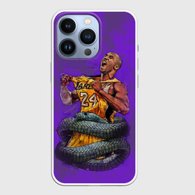 Чехол для iPhone 13 Pro с принтом КОБИ БРАЙАНТ в Рязани,  |  | basketball | black | bryant | kobe | lakers | legend | los angeles | mamba | nba | rip | usa | баскетбол | брайант | коби | лейкерс | мама | нба | спорт | сша | черная