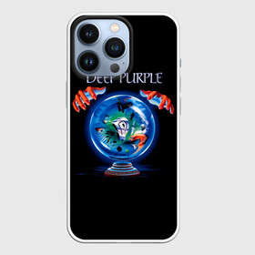 Чехол для iPhone 13 Pro с принтом Slaves and Masters   Deep Purple в Рязани,  |  | deep purple | альбом | гловер | группа | дееп | деп | ди | дип перпл | диперпл | дипперпл | иэн гиллан | иэн пэйс | лого | логотип | метал | морс | пепл | прогрессивный | психоделический | рок | символ | хард