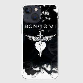 Чехол для iPhone 13 mini с принтом BON JOVI   БОН ДЖОВИ в Рязани,  |  | bon jovi | have a nice day | john | альбом | арена | бон | бон джови | глэм | группа | джови | джон | метал | музыка | надпись | песни | поп | попрок | рок | рокер | смайл | солист | софт | стена | хард | хеви | хевиметал