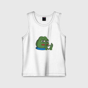 Детская майка хлопок с принтом pepe, pepe love, пепе лов в Рязани,  |  | frog pepe | happy | happy new year | mem | meme | peepo | pepe | pepe love | pepelove | twitch | лове | лягушка пепе | лягушонок | лягушонок пепе | пепе лов