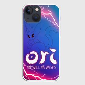 Чехол для iPhone 13 mini с принтом Ori | 18+ в Рязани,  |  | moon studios | ori and the will of the wisps | блуждающий огонек | блуждающий огонь | дух ори | ку | ори и блуждающие огоньки | сеир