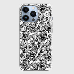 Чехол для iPhone 13 Pro с принтом Злые Гориллы   Паттерн в Рязани,  |  | africa | afrika | angry | ape | apes | black white | gorilla | gorillas | gorillaz | hip hop | monkey | pattern | raging | sketch | африка | африканский узор | злые обезьяны | мартышка | примат | приматы | рисунок | рисунок карандашом | скетч | узор | хип