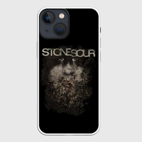 Чехол для iPhone 13 mini с принтом Stone Sour Art в Рязани,  |  | alternative | metall | music | rock | stone sour | альтернатива | джеймс рут | джонни чоу | джош рэнд | джоэл экман | кори тейлор | кристиан мартуччи | металл | музыка | рой майорга | рок | стон соур