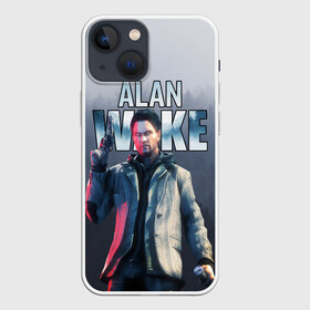 Чехол для iPhone 13 mini с принтом Алан Уэйк   Alan Wake в Рязани,  |  | alan wake | алан уэйк | алан уэйк игра | триллер | хоррор игры | экшн | экшн триллер