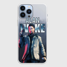 Чехол для iPhone 13 Pro Max с принтом Алан Уэйк   Alan Wake в Рязани,  |  | alan wake | алан уэйк | алан уэйк игра | триллер | хоррор игры | экшн | экшн триллер