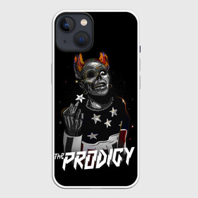 Чехол для iPhone 13 с принтом THE PRODIGY FLINT в Рязани,  |  | dance | electrodance | flint | music | prodigy | rock | techno | диско | дэнс | кит | музыка | продиджи | танцевалбная | техно | флинт