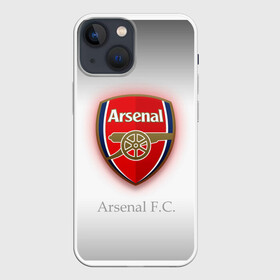 Чехол для iPhone 13 mini с принтом F.C. Arsenal в Рязани,  |  | arsenal | арсенал | игра | клуб | спорт | футбол