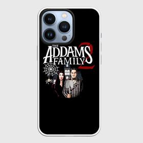 Чехол для iPhone 13 Pro с принтом Адамсы в Рязани,  |  | halloween | the addams family 2 | адамсы | гомес | горящий тур | мартиша | мультфильм | семейка аддамс | ужасы | хэллоуин